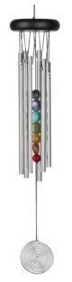 CHIME WOODSTOCK CHAKRA - SEVEN STONES SILVER