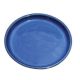 SAUCER BORDER CONCEPTS ROUND DARK BLUE 9.75