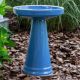 BIRDBATH BURLEY SIMPLE ELEGANCE BELLFLOWER BLUE