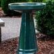 BIRDBATH BURLEY SIMPLE ELEGANCE COPPER GREEN