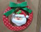 ORNAMENT SANTA WREATH