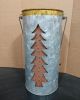 PIERCED TIN TREE LANTERN