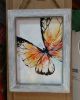 PRINTED BUTTERFLY WALL PLAQUE