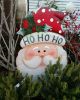 METAL SANTA HOHOHO SIGN 18