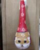 ORNAMENT GOURD  - SANTA TALL HAT