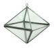 PIERRE GEOMETRIC TERRARIUM OCTAHEDRON ZINC