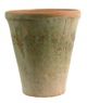 RUSTIC TERRA COTTA ROSE POT-LARGE-ANTIQUE RED