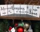 CHRISTMAS ACCORDIAN SIGN