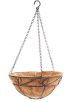 IRON/COCO HANGING BASKET