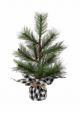 WHITE BUFFALO FAUX PINE TREE