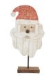 WOODEN SANTA TABLE SITTER LARGE