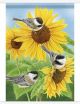 FLAG GARDEN CHICKADEE TRIO