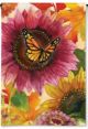 FLAG GARDEN SUNFLOWER BUTTERFLY