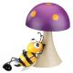 BEE W/MUSHROOM DECOR