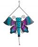 HUMMINGBIRD FEEDER GLASS BUTTERFLY