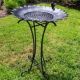 BIRDBATH INNOVA BLACK SUNFLOWER